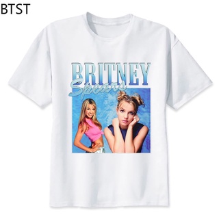 Los Hombres T-Shirt Hipster Divertido Camisetas Hip Hop De Gran Tamaño Camiseta Britney Spears Hermosa Foto Impresión Corta Harajuku Moda