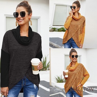 SKELETON Women Long Sleeve Sweater Loose Knitted Pullover Jumper Casual Tunic Streetwear