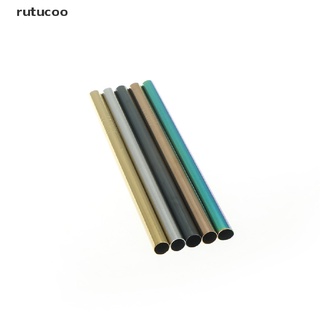 rutucoo - pajitas de acero inoxidable (12 mm, reutilizables, zumo de cóctel)