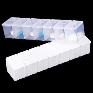 Asiuutone pastillas caja De pastillas Para viaje semanalmente Medicina/Organizador/Tablet/dispensador/primeros pasos