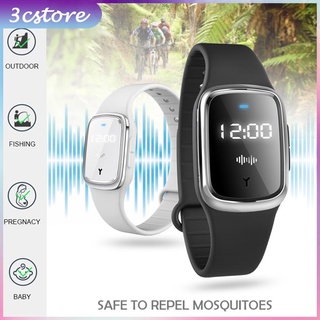 （3cstore10926y） M2 Kid Mosquito Repellent Bracelet USB Ultrasonic Bugs Repeller Wristband (1)