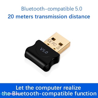 Transmisor/adaptador Usb Bluetooth 5.0 Para Pc/computadora/Laptop/audífonos/audio impresor/Receptor/Dongle Sb