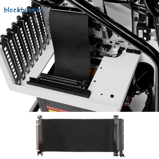 Blockbuster alta calidad PCI Express alta velocidad 16x Cable Flexible extensión puerto adaptador de tarjeta elevadora