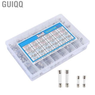 guiqq 360pcs fusibles de tubo de vidrio quick blow 250v kit de surtido electrónico para electrodomésticos automóviles
