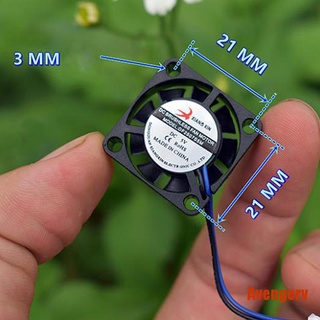 AVENG Ultra-miniatura ventilador sin escobillas eléctrico DC 5V 6V 2507 Mini Micro Tiny Cooli (3)
