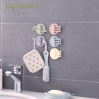 Paoderima Creative - gancho de pared autoadhesivo para llaves, para cocina, baño, montado en la pared, sin perforaciones