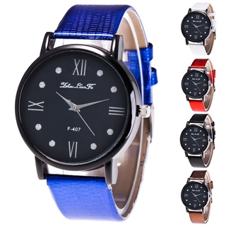 Simple Style Men Women Watches Comfortable Business Quartz Watches with Round Dial Leather Strap