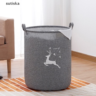 sutiska cesta plegable grande de almacenamiento de ropa sucia bolsa de lavado organizador co