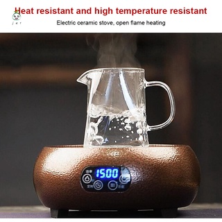 tetera de vidrio resistente al calor con colador de acero inoxidable filtro infusor olla de té 350 ml (4)