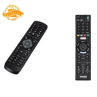 2 unidades de mando a distancia: 1 unidad para philips ykf347-003 tv tv remoto y 1 unidad de control remoto smart tv para sony