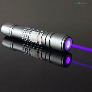 GL High Power Blue Purple Laser Pointer Light Beam Pen with Battery Charger 5mW