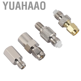 Yuahaao Antena Adaptador Cable DAB Coaxial FME A SMA Conector Convertidor Para Cables