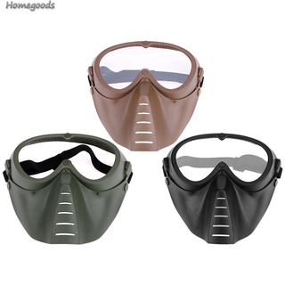 Good-shock Resistance CS juego Paintball tiro al aire libre gafas de protección máscara