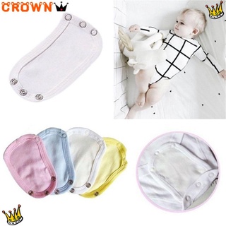 CROWN 4 Colors Durable Diaper Lengthen Babies Changing Pads Covers Jumpsuit Pads New Bodysuit Extend Cotton Soft Jumpsuit Extend/Multicolor (1)
