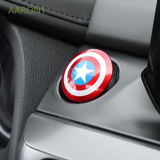 Interruptor Decorativo De encendido De coche con diseño De Marvel/capitán América/Carro Decorativo