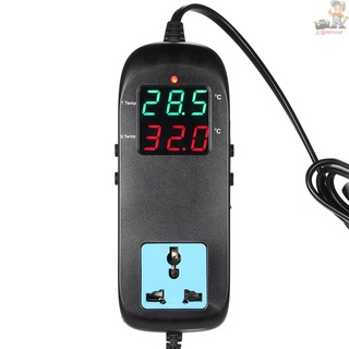 [promesa] Termostato electrónico medidor LED pantalla Digital de cría controlador de temperatura Thermocoup