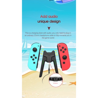 Charging Handle for Nintendo Switch Oled Controller Joycon Charger Grip NS Accessories Nintendoswitch Joy Con Charger HONEY (3)