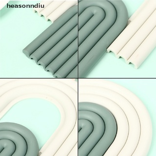 heasonndiu - posavasos de arco iris (2 unidades), diseño de arco iris, almohadillas de aislamiento, placa antideslizante (2)