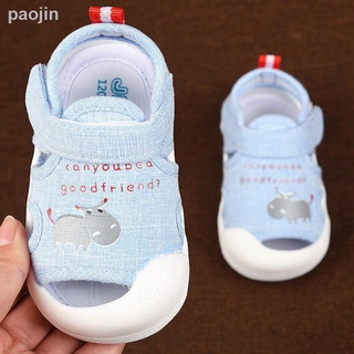 Sandalias para niño zapatos de tela sandalias para bebé de verano zapatos de suela suave antideslizantes para niños