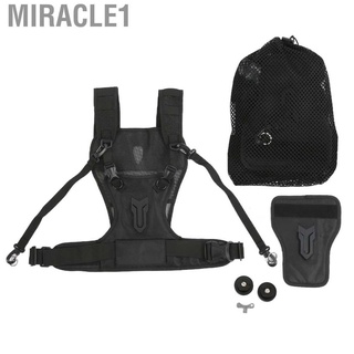 miracle1 multifunción doble correa de cámara de nylon ajustable multi portador arnés de pecho