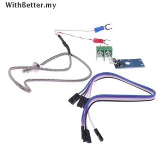 [Withbetter] módulo MAX6675 + Sensor de temperatura termopar tipo K para alambre libre de Arduino [MY]