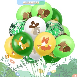 『BSUNS』 Aumento de la emulsión atmosférica muchos tipos de globos de decoración de fiesta nuevo Multicolor Multicolor imagen Animal de cumpleaños