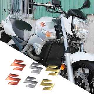 Sd 2 pzs/juego de calcomanías 3D Logo 3D para motocicleta/calcomanías de estilo para Suzuki