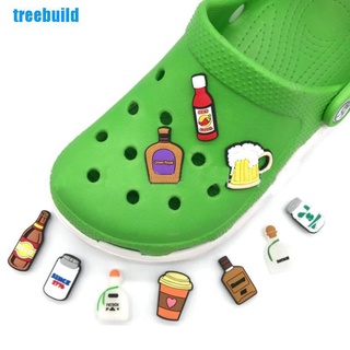 CHARMS [Treebuild] Charm Party adulto bebida diferente Buttle zapatos encantos Wome zapatos accesorios