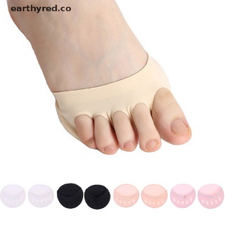 （earthy） Honeycomb Fabric Forefoot Pads High Heels Cushion Insole Pad Front Foot {bigsale}