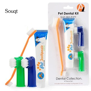 sq cepillo de dientes sq para mascotas/perros/gatos/vainilla/beef/cepillo de dientes/higiene bucal/her