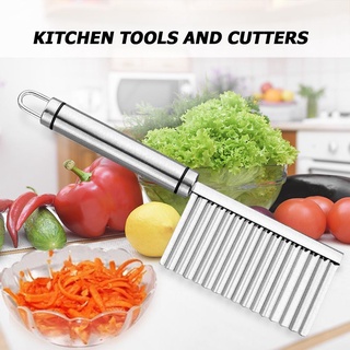 confiable patata ondulado cuchillo de acero inoxidable gadget de cocina pelador herramientas de cocina
