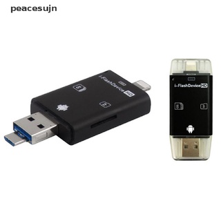 [jn] Adaptador USB Flash Drive TF Lector De Tarjetas Para Tarjeta SD iOS HUAWEI . (5)