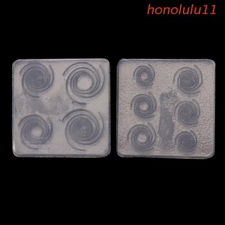honolulu11 sky espiral molde de joyería uv resina epoxi moldes de silicona cielo estrellado fabricación de joyas