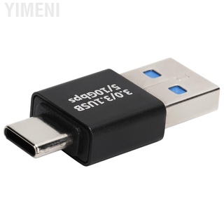 Yimeni adaptador USB macho a USB-C OTG de alta velocidad compatible con sincronización de datos y carga rápida