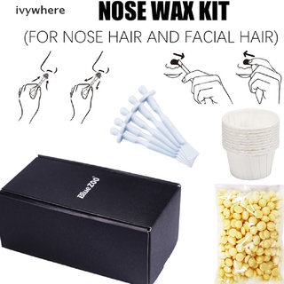 ivywhere nariz cera de pelo kit eficaz y seguro nariz depilación mujeres para hombres y set co