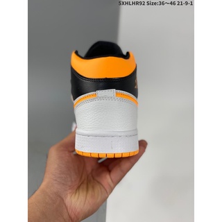Hombres Y Mujeres Zapatos Nike Air Jordan 1 Bajo AJ1 Generación top Alto Clásico retro cultural Ocio Deportes Baloncesto Zapatillas # 5XHLHR92 Tamaño : 36 ~ 46 21-9-1 (4)