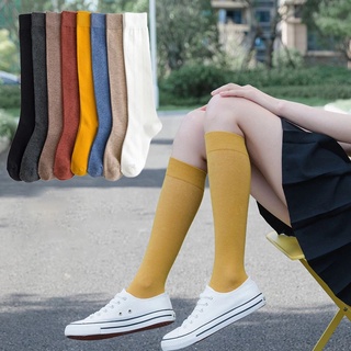 1 par de calcetines largos/calcetines largos deportivos/calcetines largos de otoño/invierno/calcetines cómodos transpirables de algodón medio