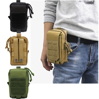 Portátil Molle bolsa de cintura senderismo caza riñonera bolsa utilidad bolsa compacta táctica Molle Running para chaleco mochila