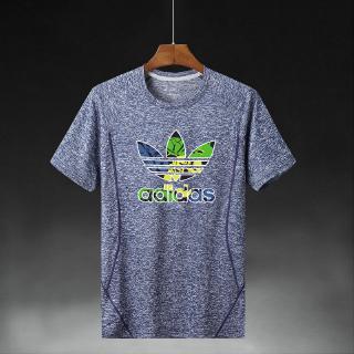 Adidas verano running fitness ropa suelta casual media manga camisa transpirable de secado rápido camiseta de tenis M-5XL (1)