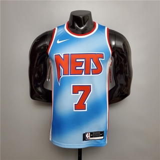 Camisa Nba baloncesto nueva red Durant #7 retro Ed Limitada Azul