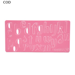 [cod] molde de letras del alfabeto diy pastel sello fondant molde de galletas sello caliente