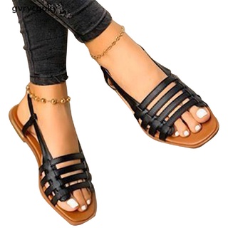 [gvrycqoky] mujeres zapatillas sandalias de dedo del pie abierto zapatos de playa de fondo plano pisos calzado al aire libre (5)