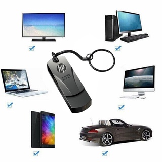 HP Memoria Flash USB De 2TB Impermeable De Metal Flashdrive Pen Drive Para notebook/PC/TV/Carro/Teléfono
