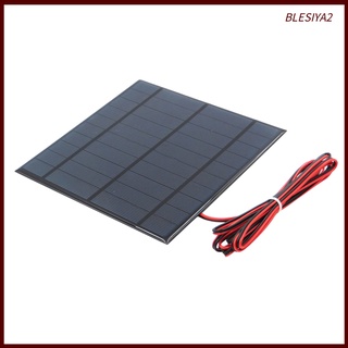 [blesiya2] mini célula de panel solar para cargador de batería de energía juguetes luz diy 5v 250ma