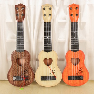 [sudeyte] clásico mini cuatro cuerdas ukelele guitarra instrumento musical educativo niños juguete