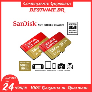 Tarjeta De memoria Sandisk Extreme A2 Micro SD TF 16GB/32GB/64GB/128GB/256GB/512GB/clase 10