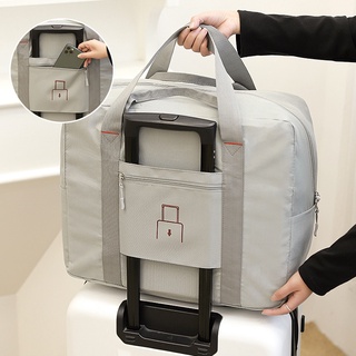 Plegable portátil bolsa de almacenamiento de gran capacidad de viaje bolso de ropa organizador impermeable carro de equipaje bolsa