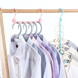 Angwu gancho/estante De secado Para ropa/ropa/ropa multicolor Para ahorro De espacio (8)