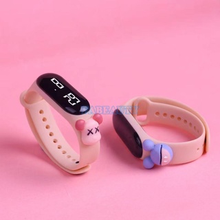 reloj de pulsera digital para niños disney digimon à prova d\'água com led-xiaomi m4 (2)