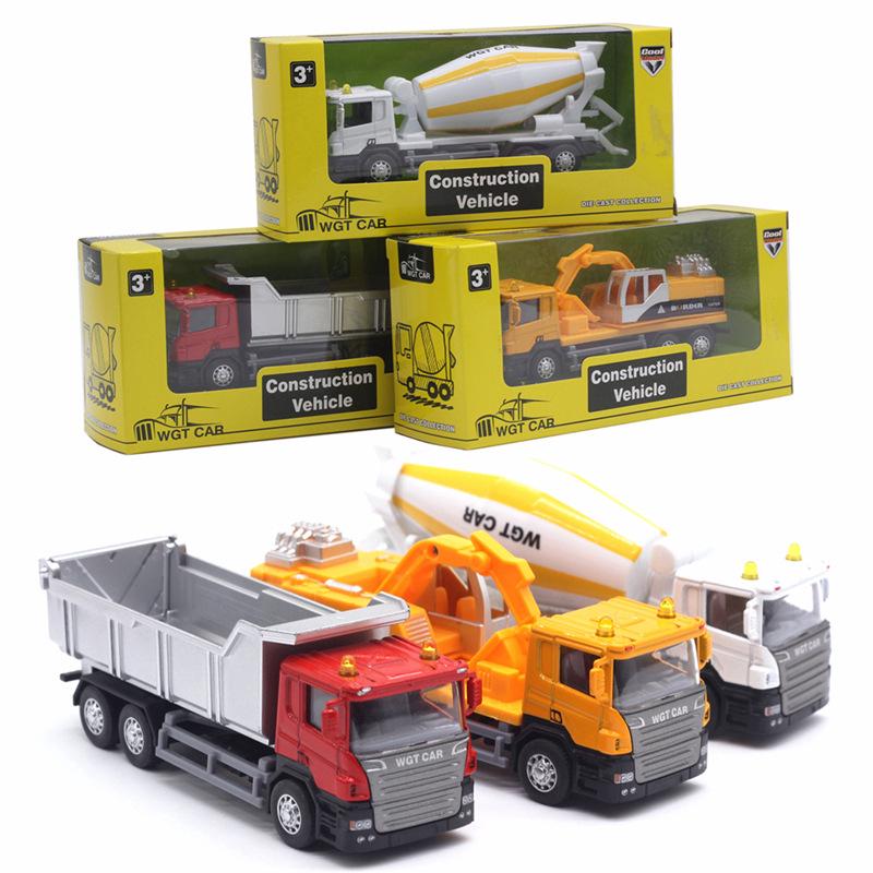 9 aleación de ingeniería camión de bomberos transporter juguete modelo de coche